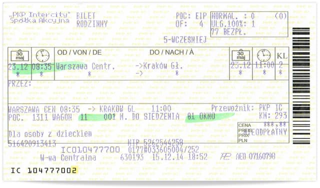 Gdzie jest numer biletu PKP? Odkryj miejsca, gdzie go znaleźć