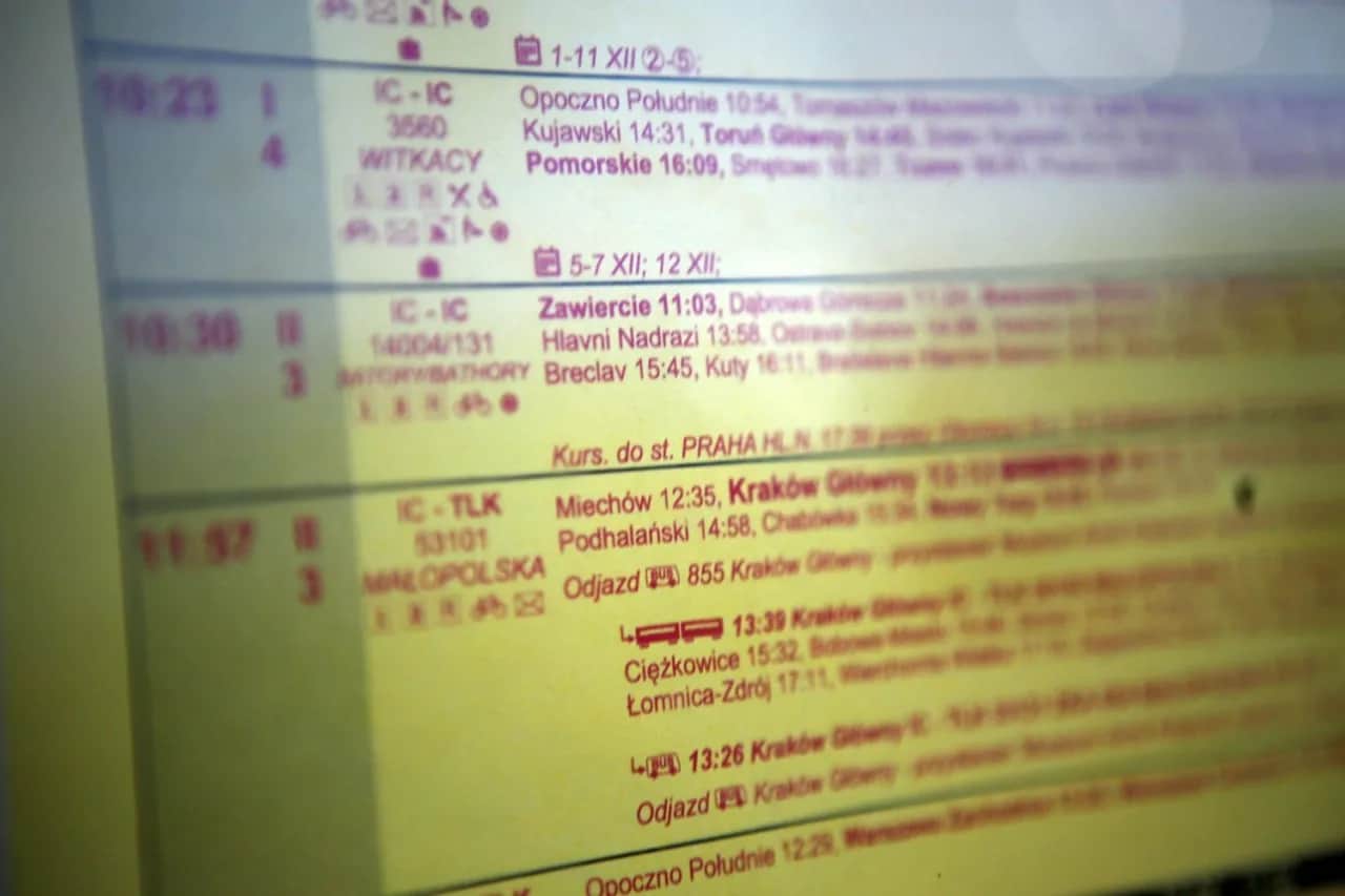 Rozkład jazdy PKP Intercity Bielsko-Biała - wszystkie połączenia i godziny