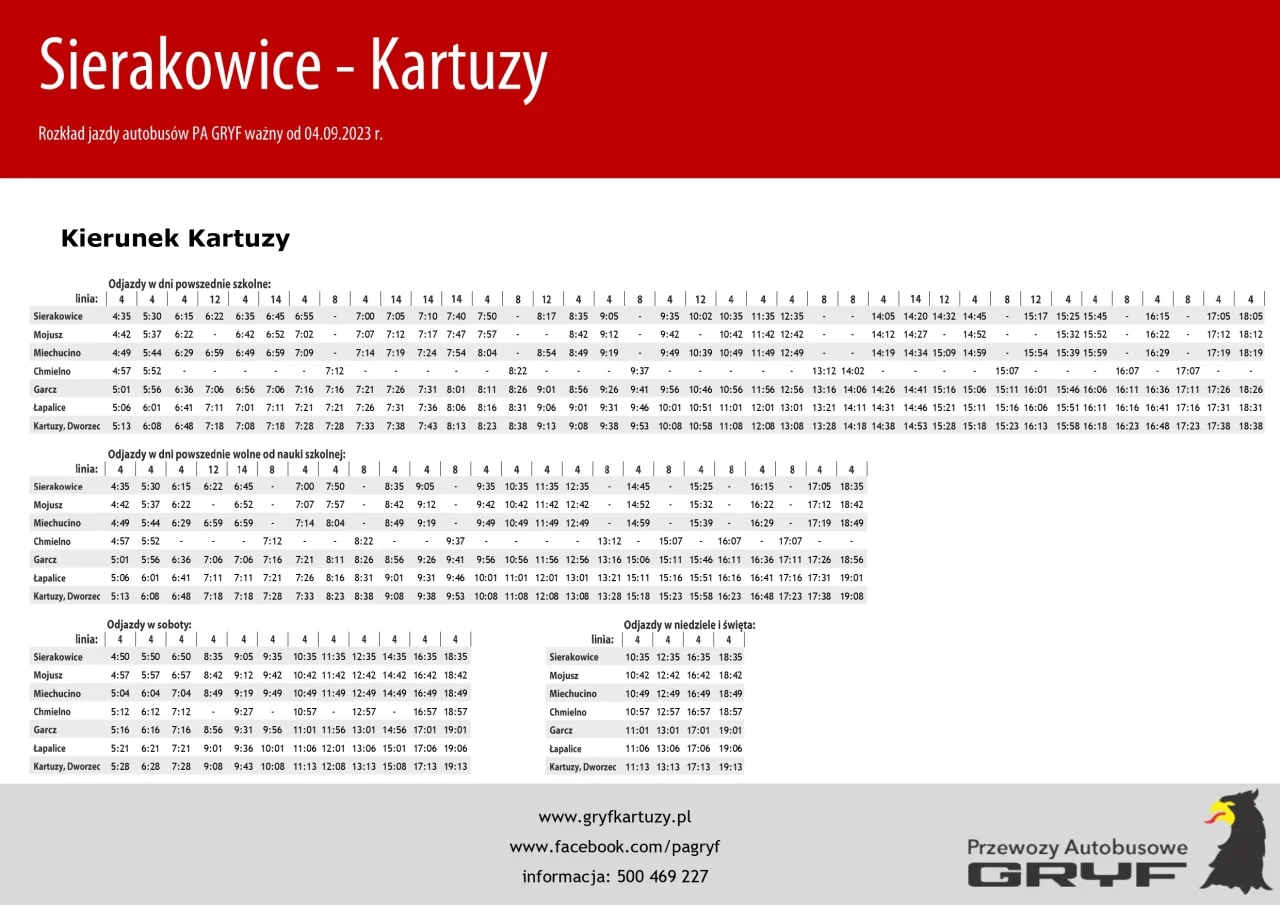 Skąd odjeżdża bus w Gryficach? Sprawdź najlepsze miejsca odjazdu