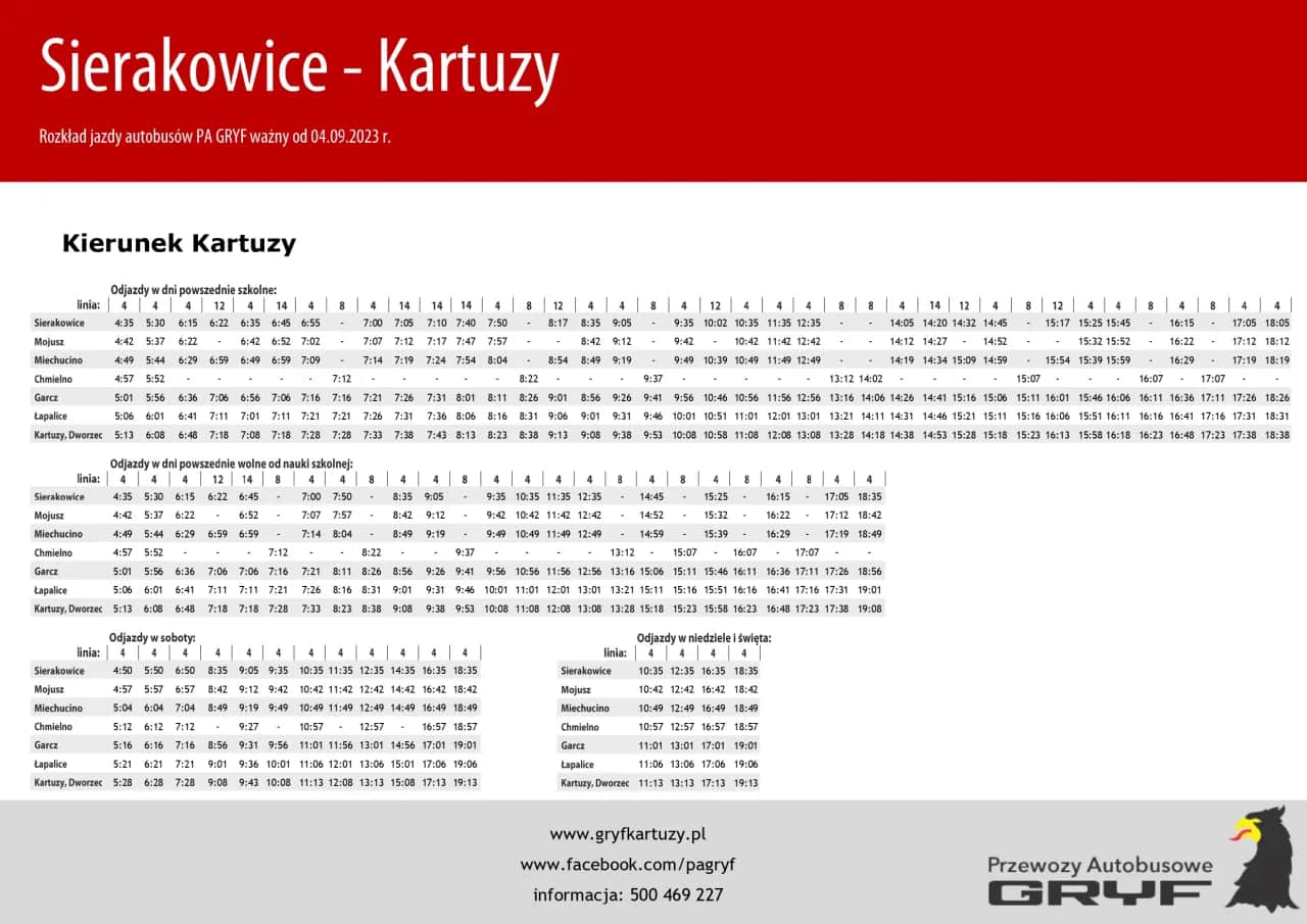 Skąd odjeżdża bus w Gryficach? Sprawdź najlepsze miejsca odjazdu